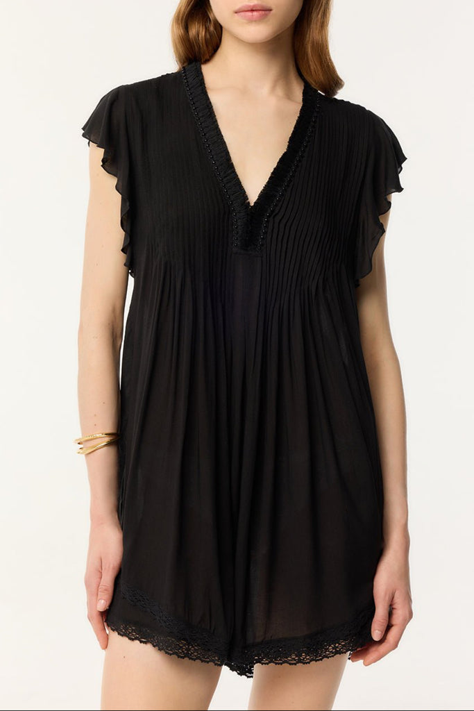 Mini Dress Sasha - Black | Black | Viscose | S