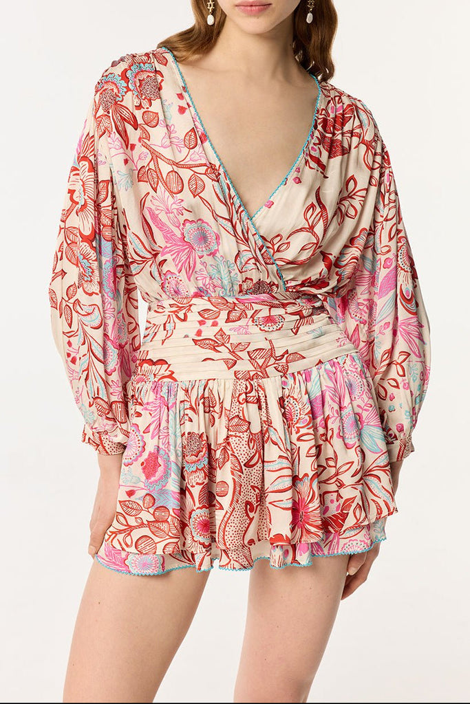 red fish dress Mini Dress Colleen - RED GEO FISH | Spring Collection