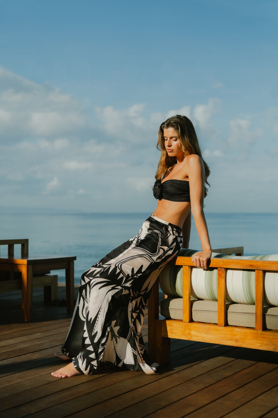 Pant Clea - Black Oasis