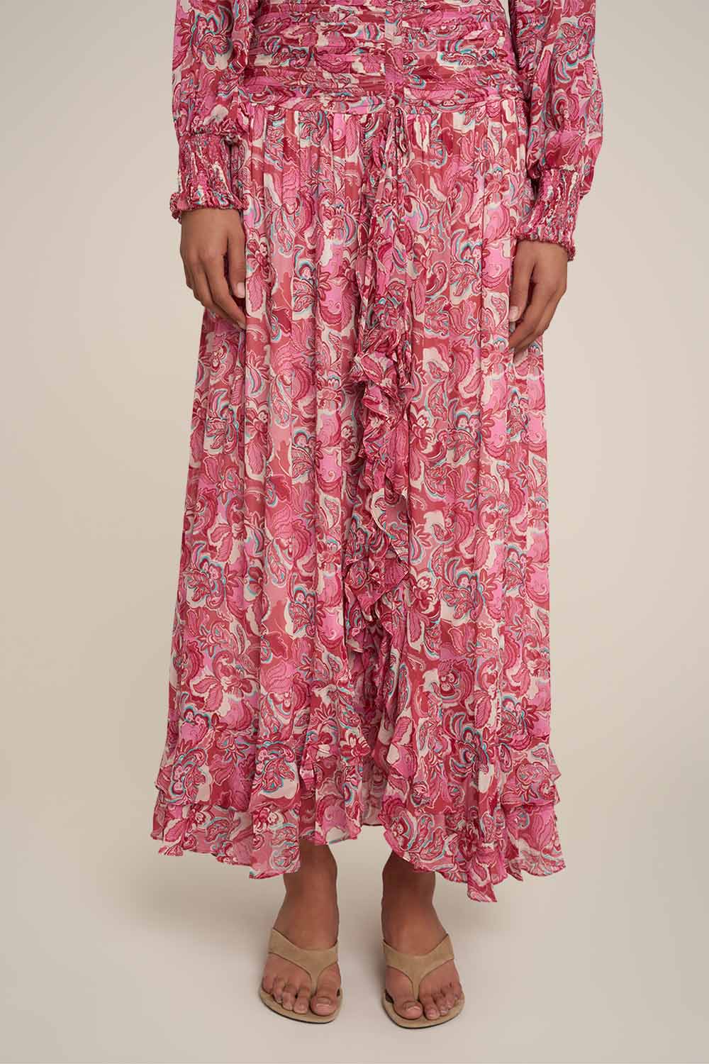 Long Skirt Neree - Pink Joplin