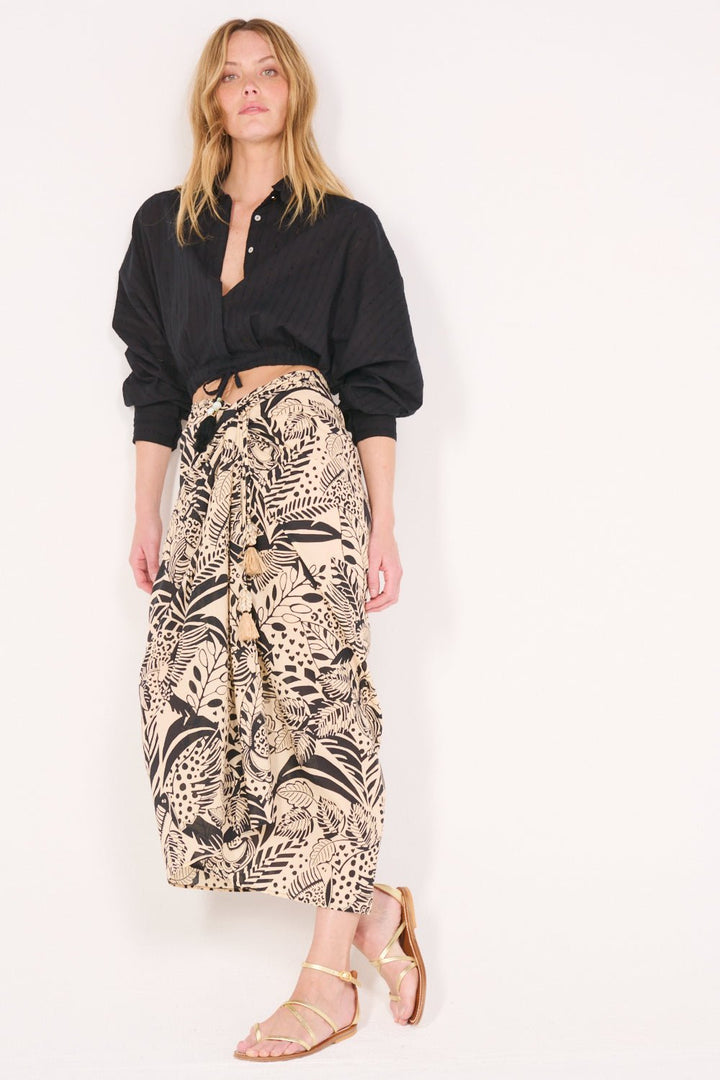 Shirt Alma - Black - Poupette St Barth