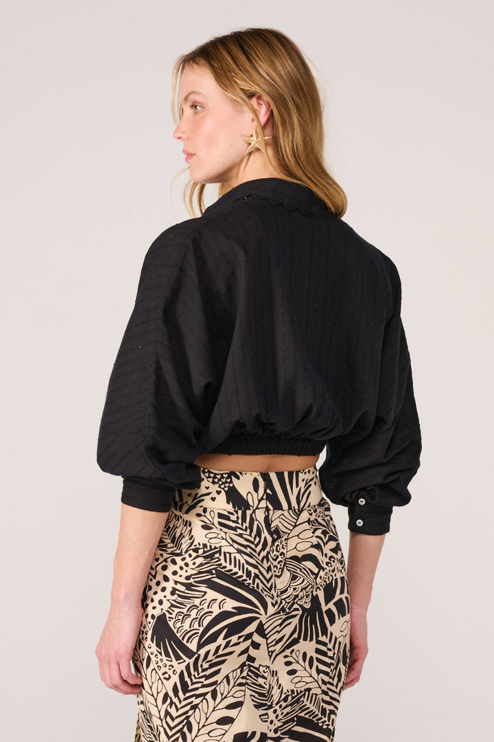 Shirt Alma - Black - Poupette St Barth