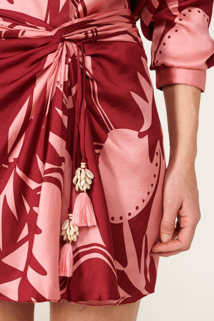 Mini Jupe Tilda - Bordo Oasis