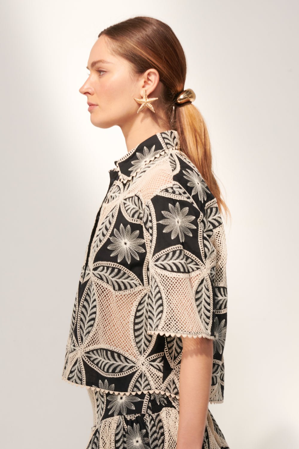 Shirt Java - Black - Poupette St Barth