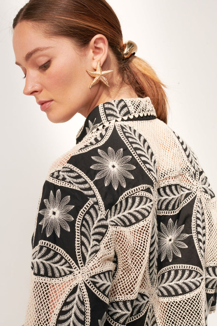 Shirt Java - Black - Poupette St Barth