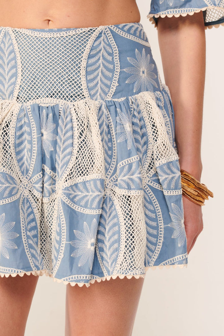 Mini Skirt Colleen - Blue