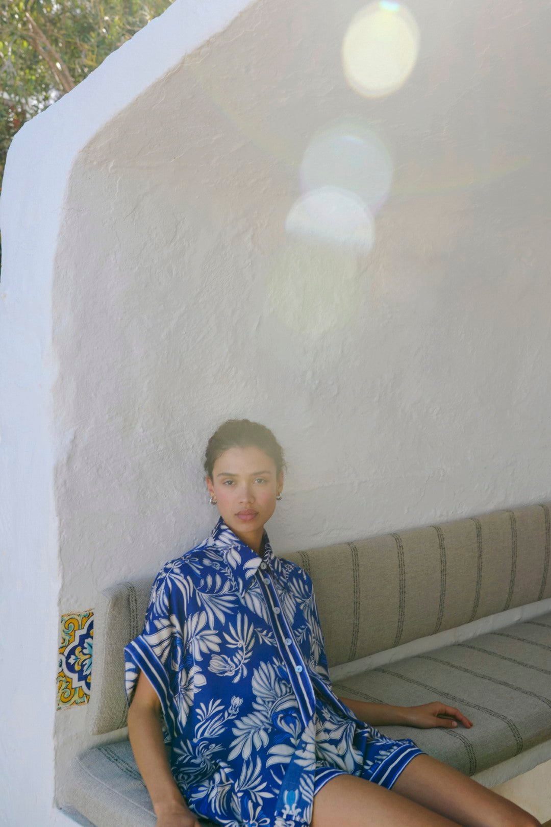 Shirt Sara - Navy Kerylos