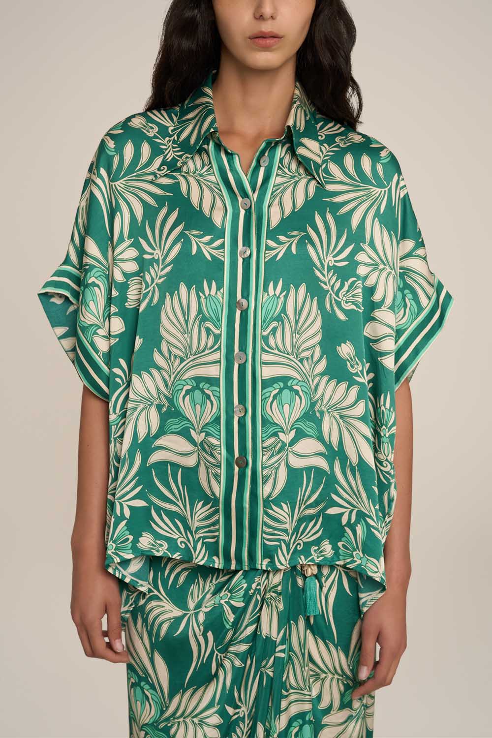 Chemise Sara - Green Kerylos