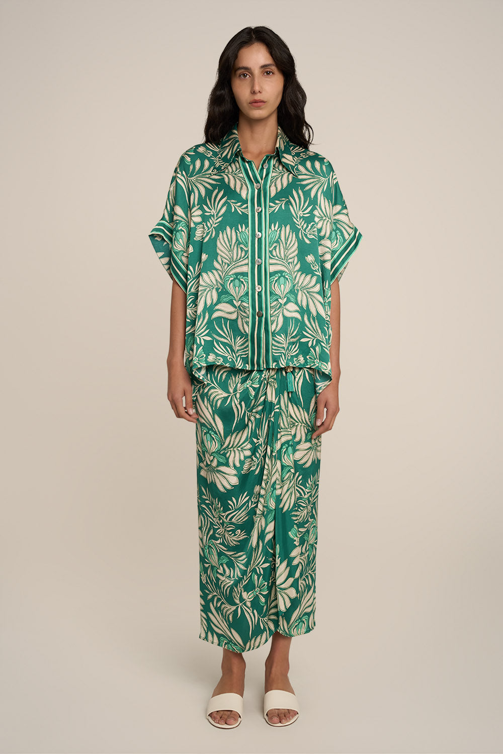 Chemise Sara - Green Kerylos