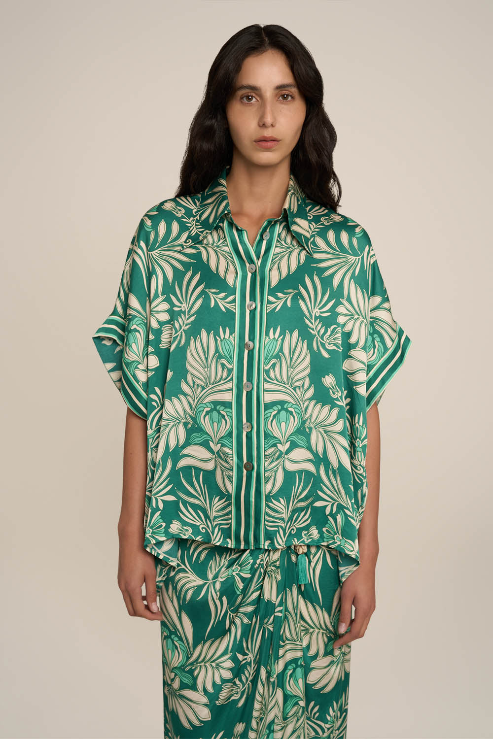 Chemise Sara - Green Kerylos
