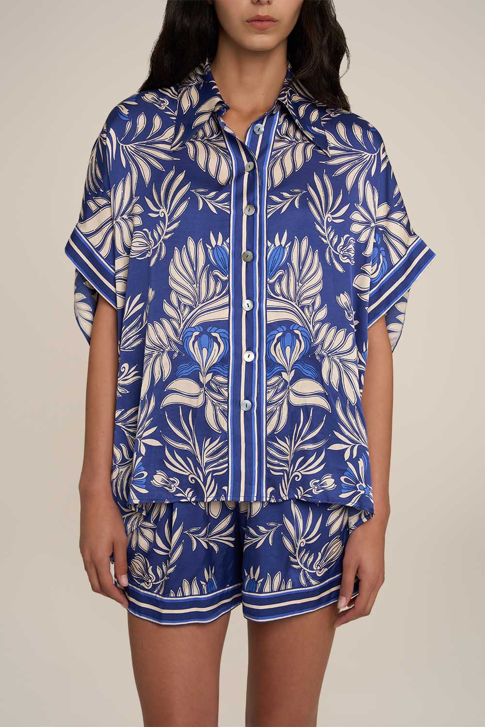 Shirt Sara - Navy Kerylos