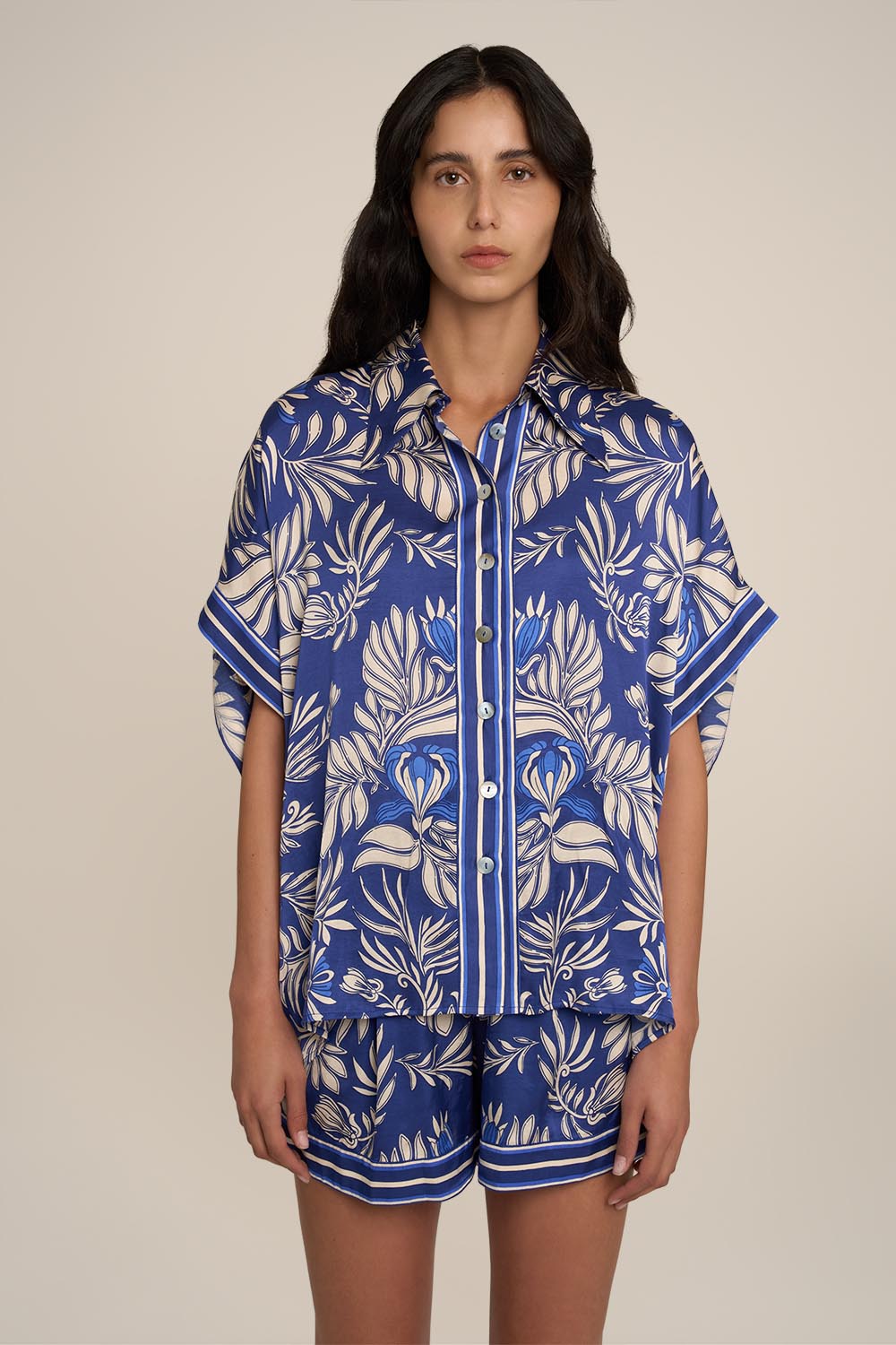 Shirt Sara - Navy Kerylos