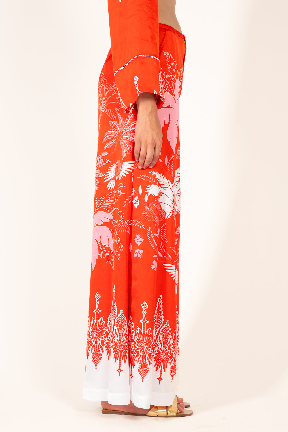 Pant Clea - Coral Canopy - Poupette St Barth