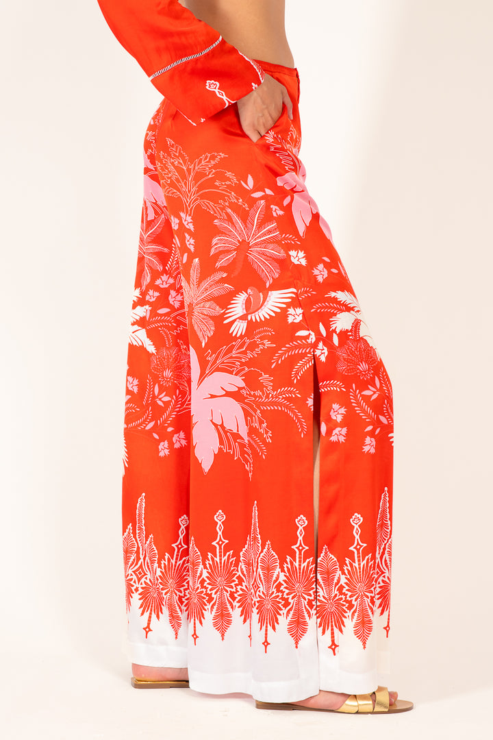 Pant Clea - Coral Canopy - Poupette St Barth
