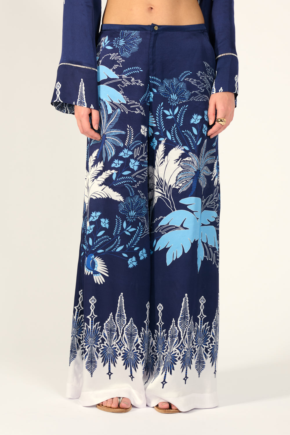 Pant Clea - Navy Canopy - Poupette St Barth