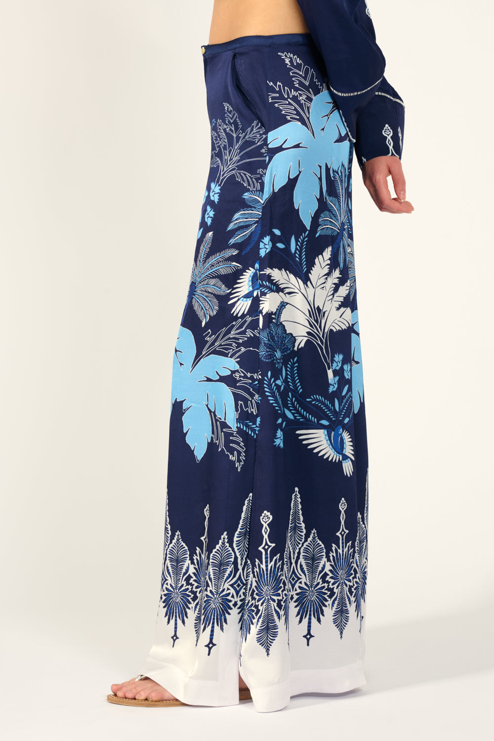 Pant Clea - Navy Canopy - Poupette St Barth