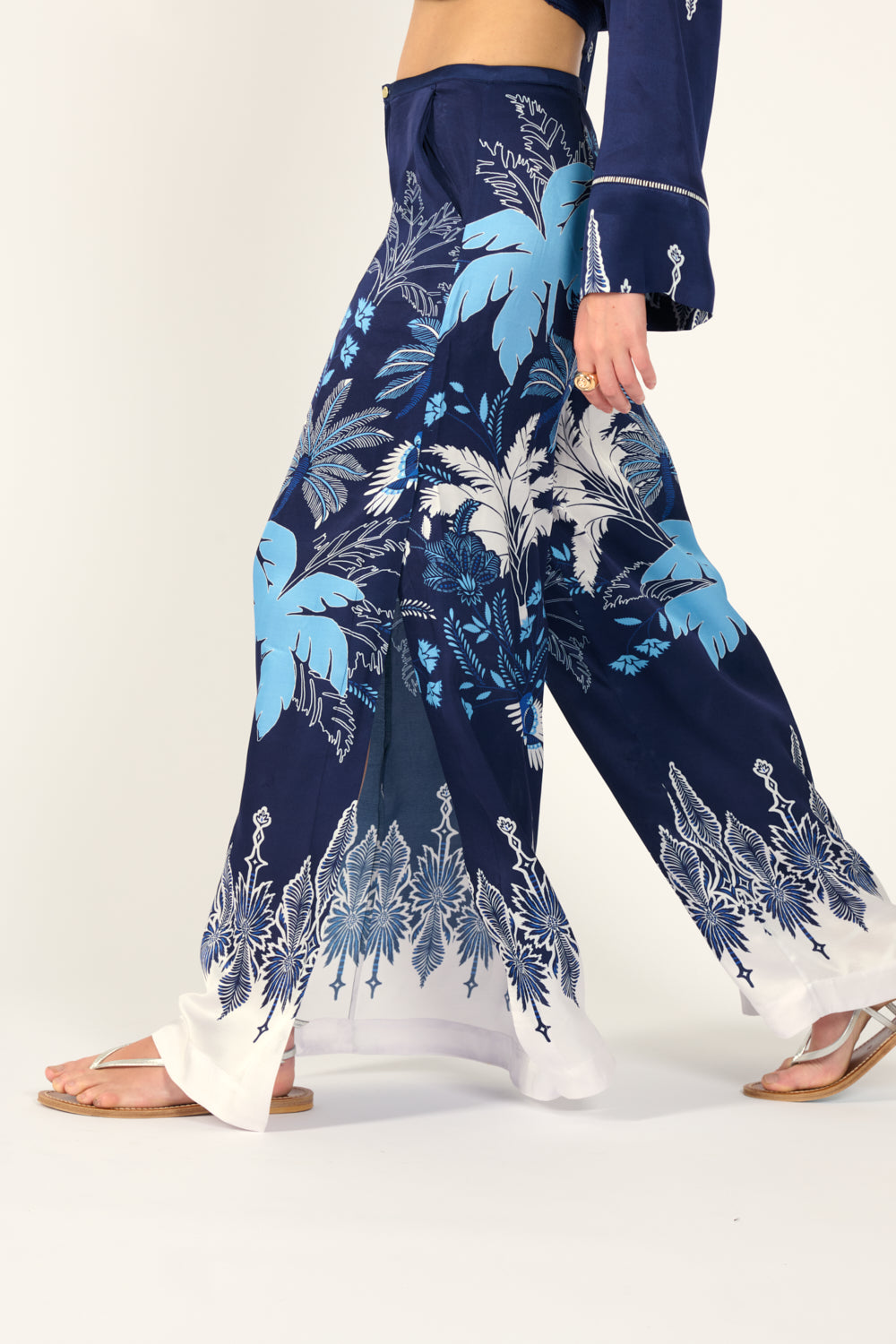 Pant Clea - Navy Canopy - Poupette St Barth