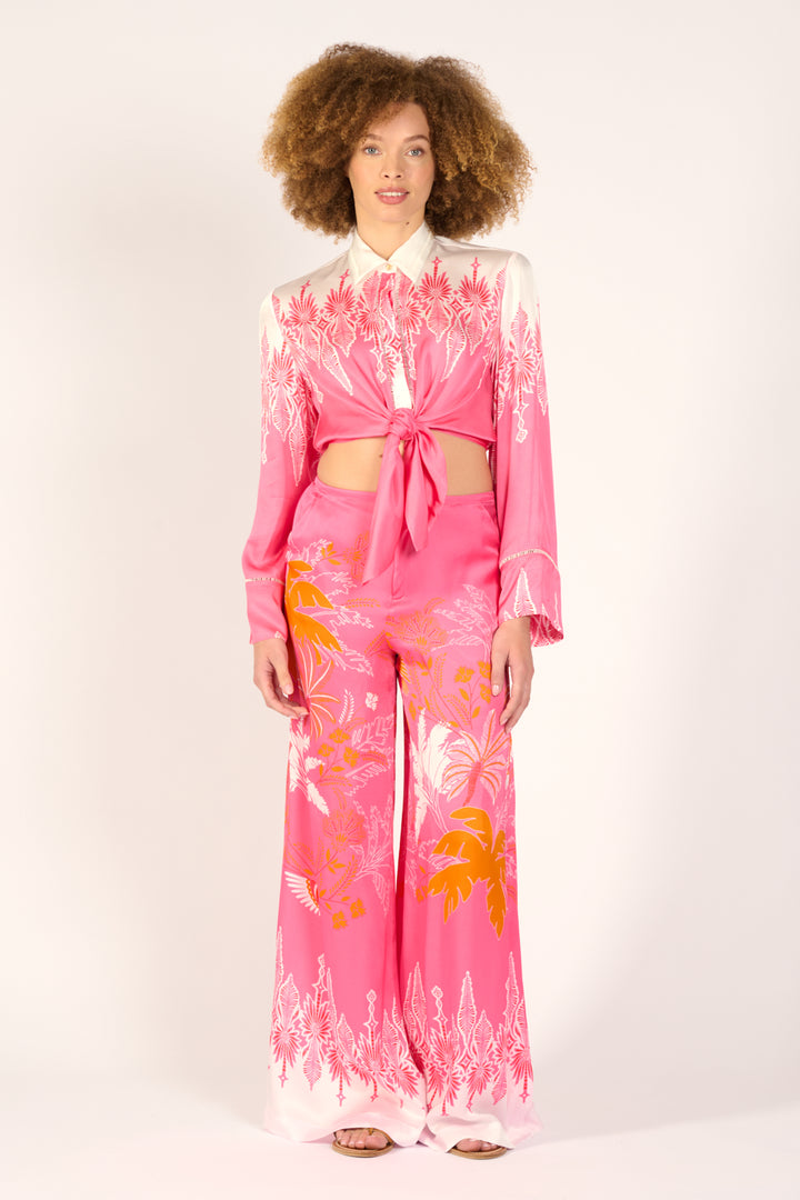 Pant Clea - Pink Canopy - Poupette St Barth