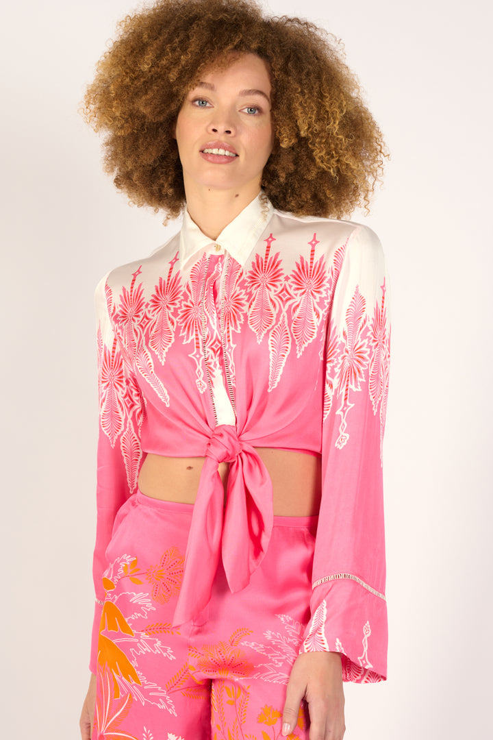 Shirt Sidonie - Pink Canopy - Poupette St Barth