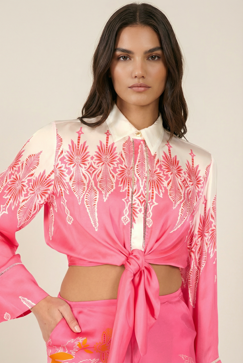 Shirt Sidonie - Pink Canopy - Poupette St Barth