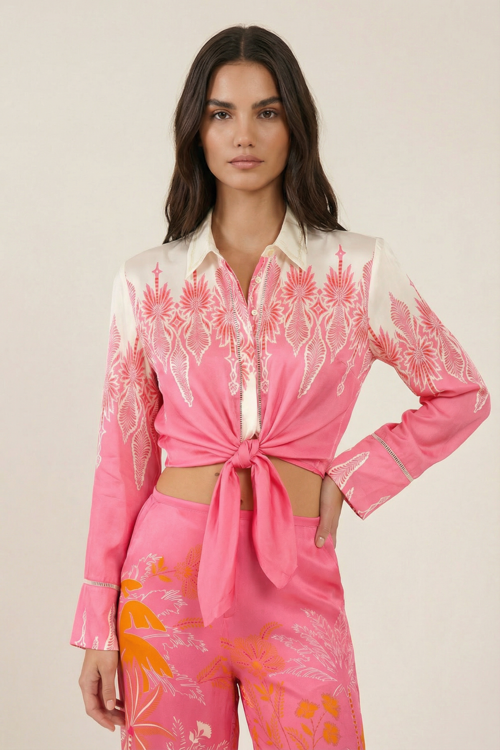 Shirt Sidonie - Pink Canopy - Poupette St Barth
