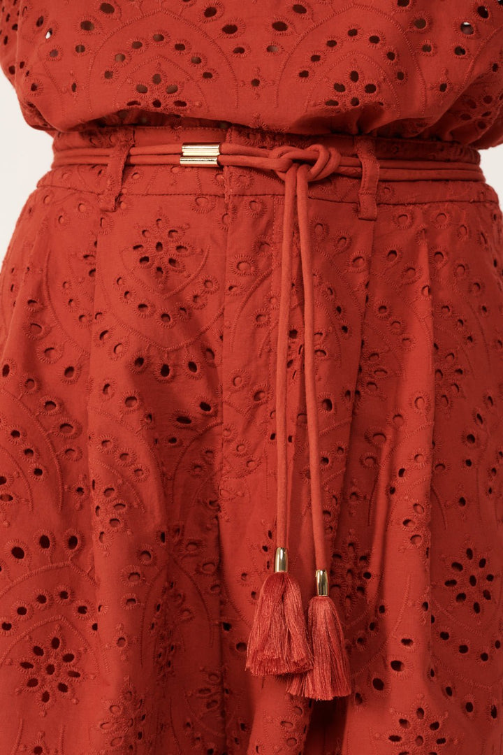 Short Chantal - Paprika - Poupette St Barth