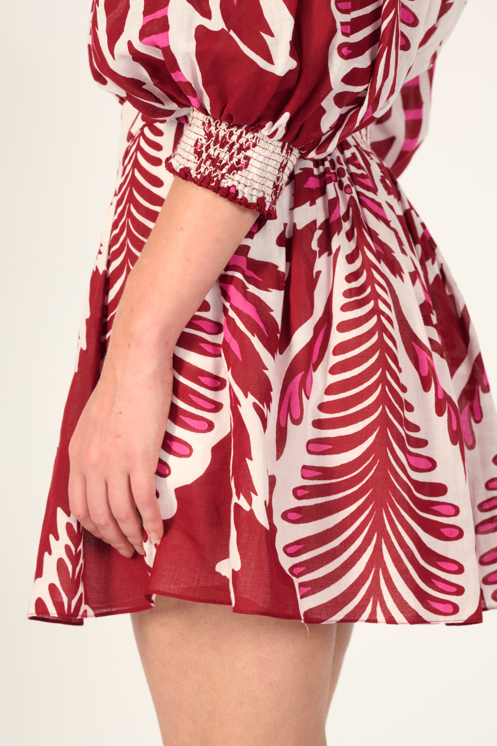 Short Jumpsuit Janna - Bordo Cartagena