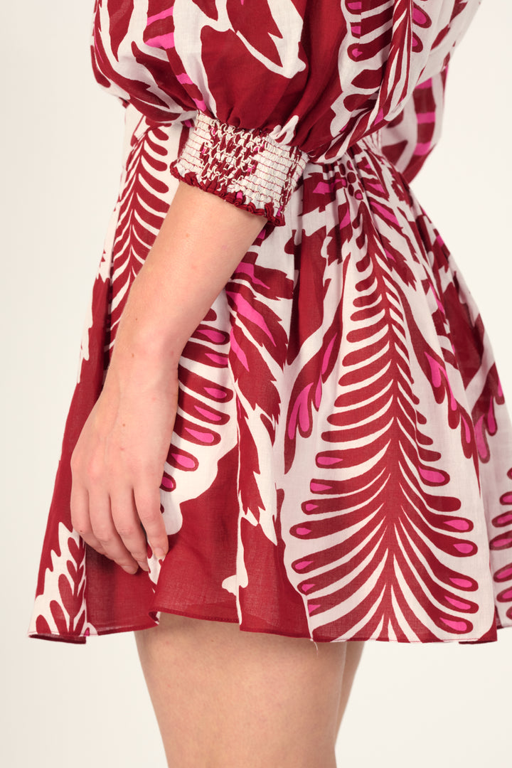 Short Jumpsuit Janna - Bordo Cartagena