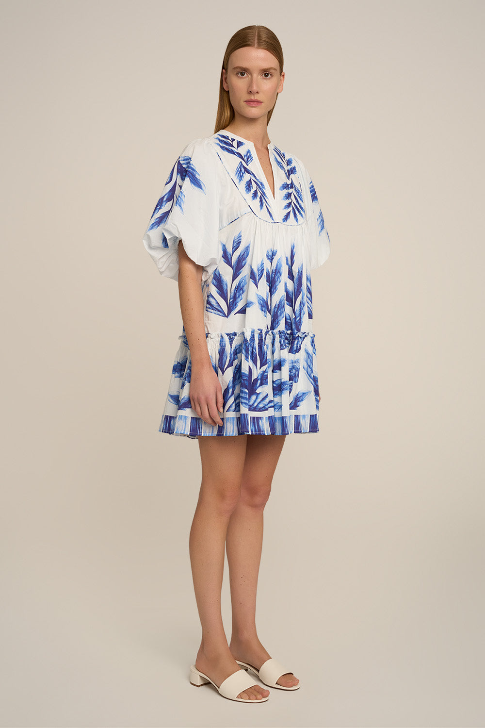 Mini Dress Cruz Blue Sumi, women