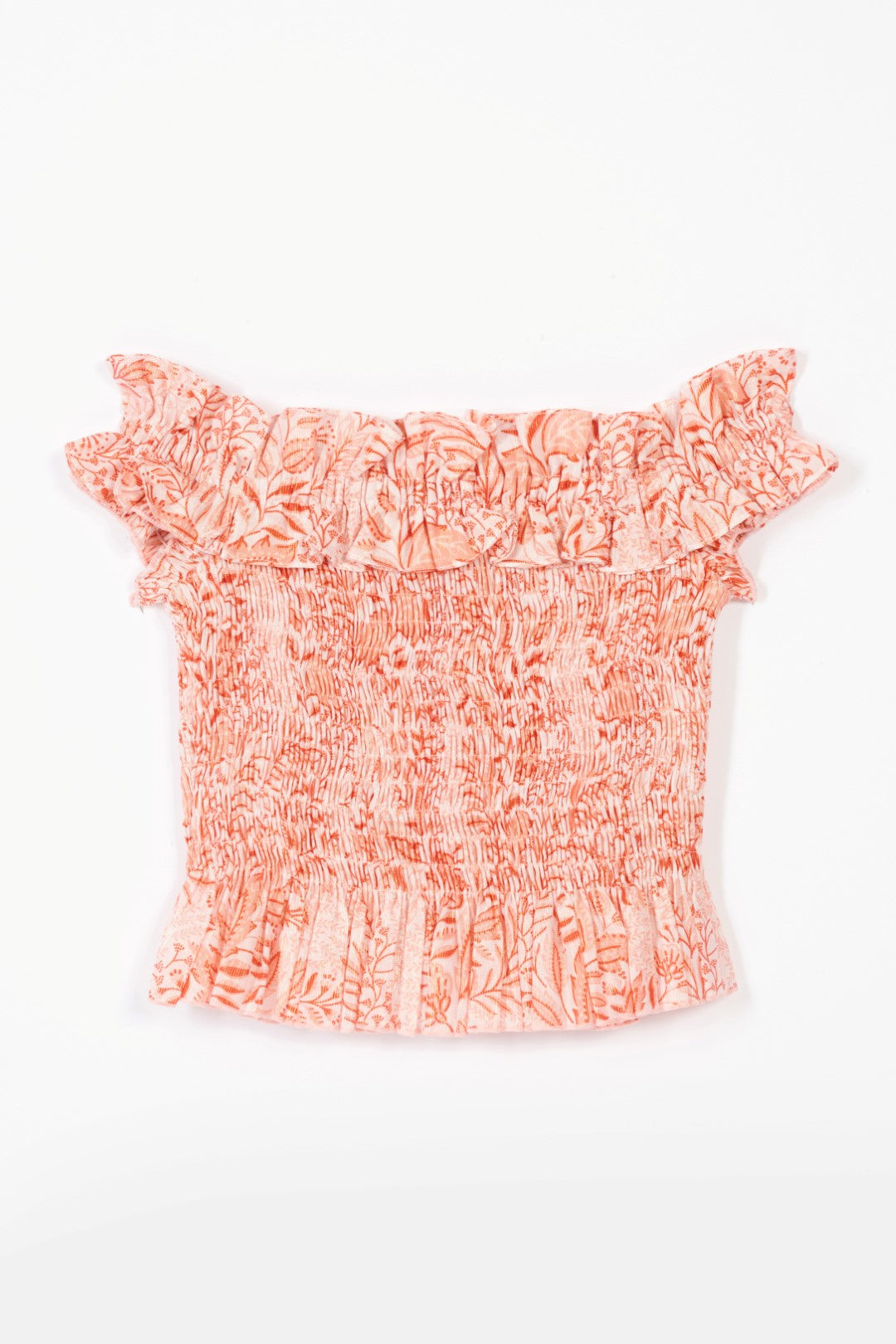 Top Alitza for girls - Orange Palmarosa - Poupette St Barth
