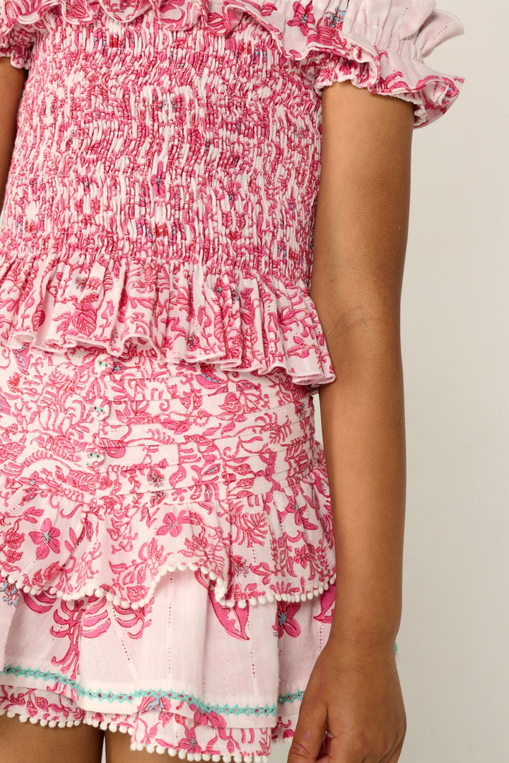 Top Alitza pour fille - Pink Tiare