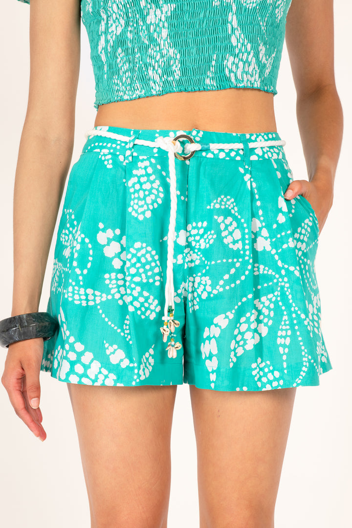 Short Chantal - Mint Austral - Poupette St Barth