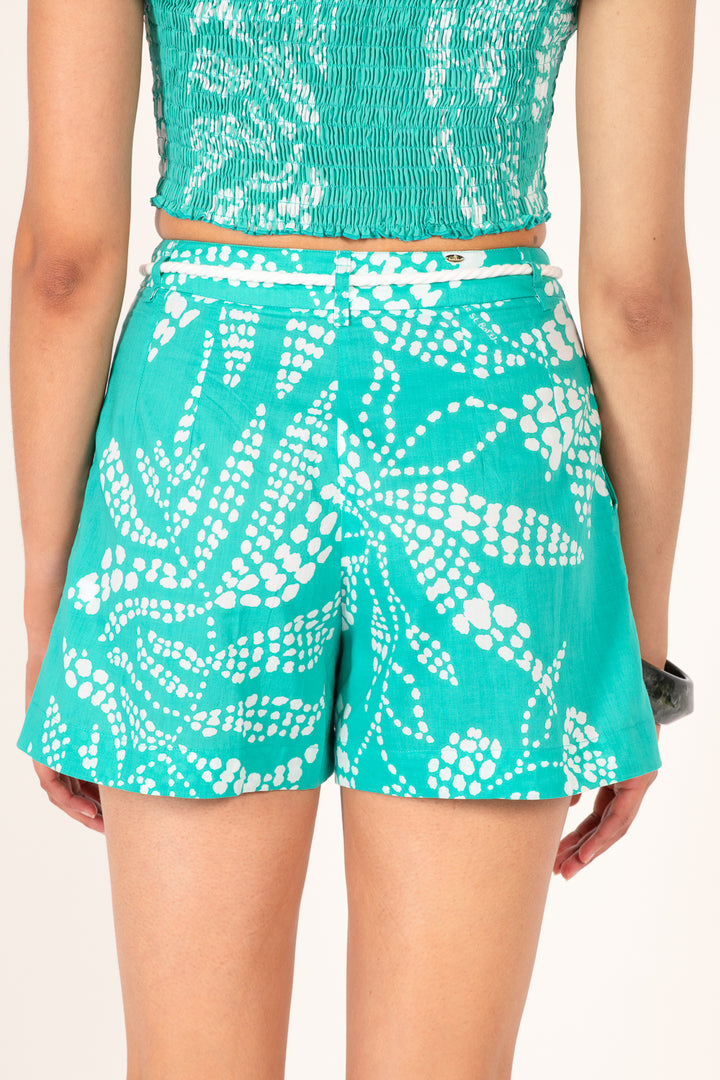 Short Chantal - Mint Austral - Poupette St Barth