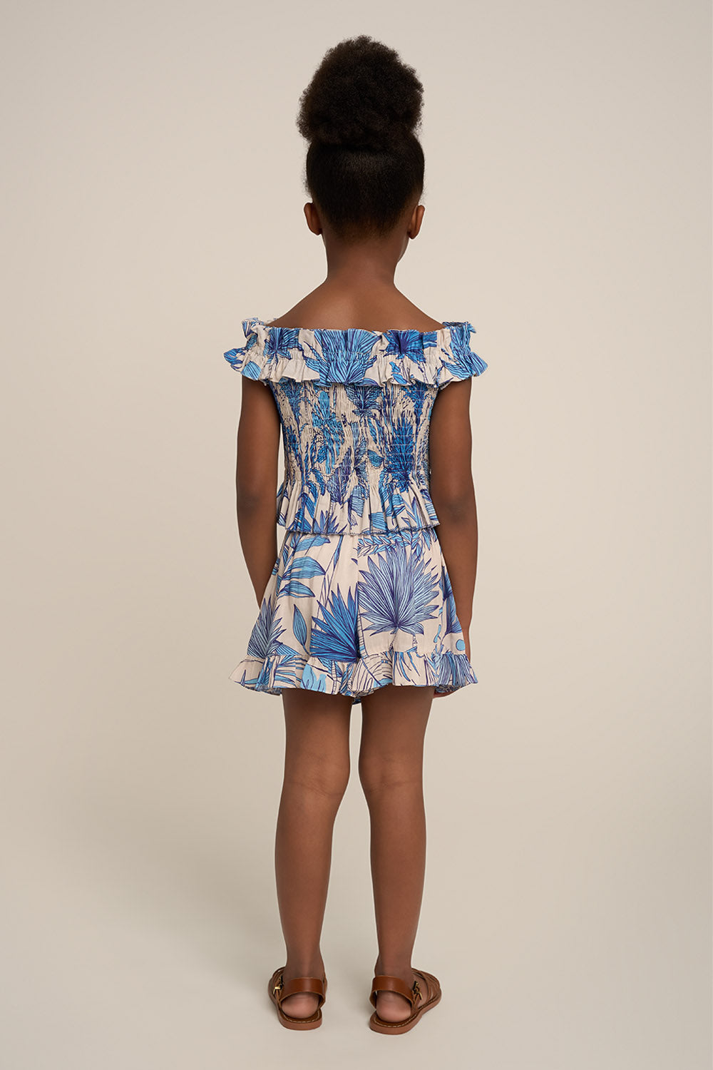 Top Alitza pour fille - Blue Preveli Beach