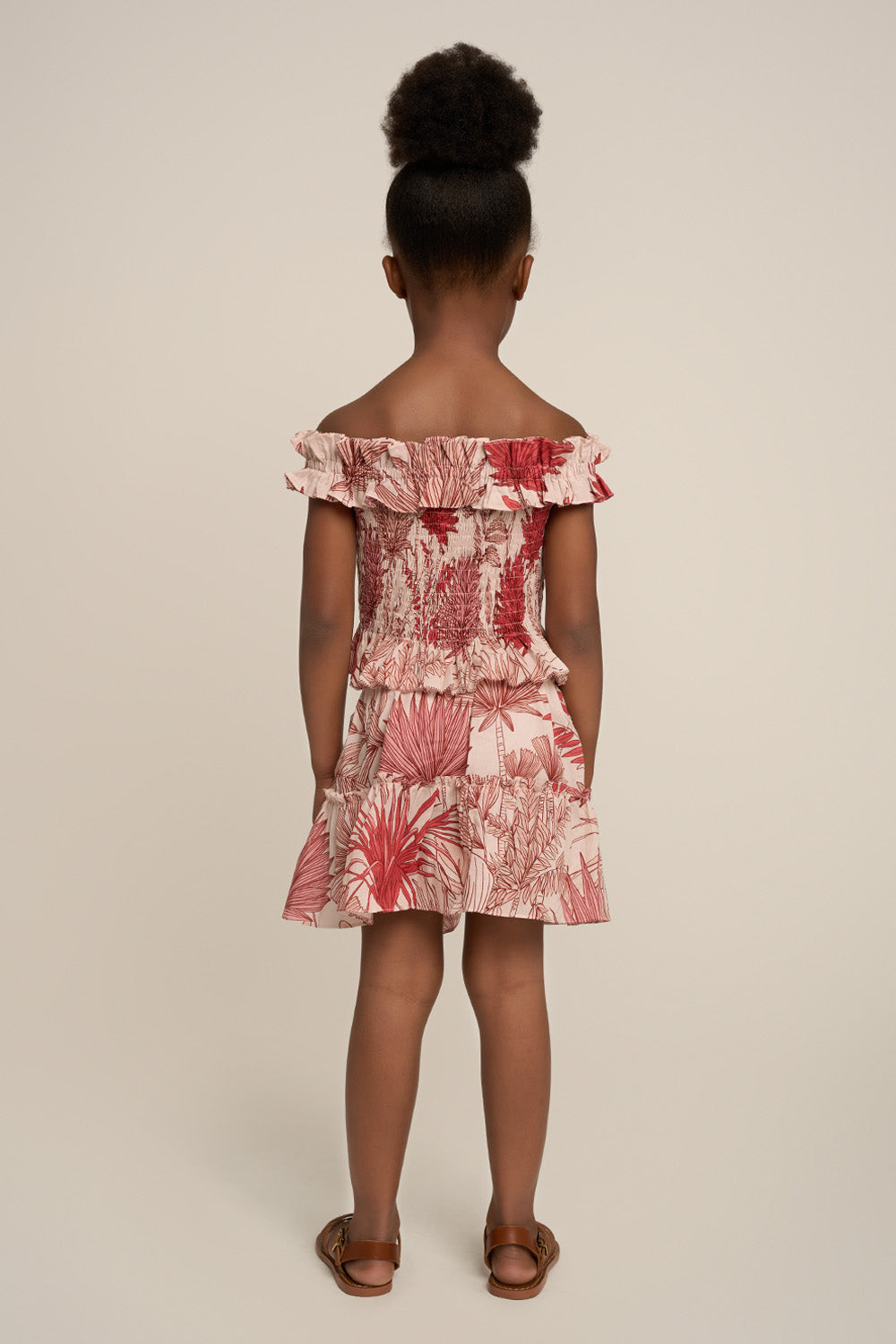Top Alitza pour fille - Pink Preveli Beach