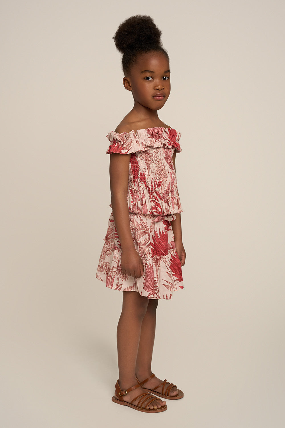 Top Alitza pour fille - Pink Preveli Beach