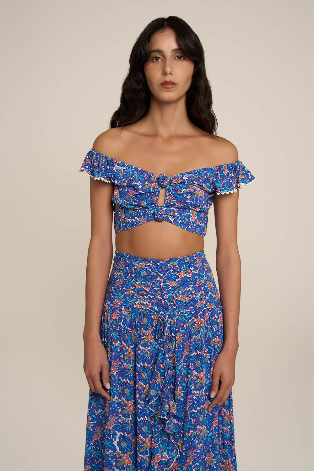 Top Bella - Blue Tiny Blooms