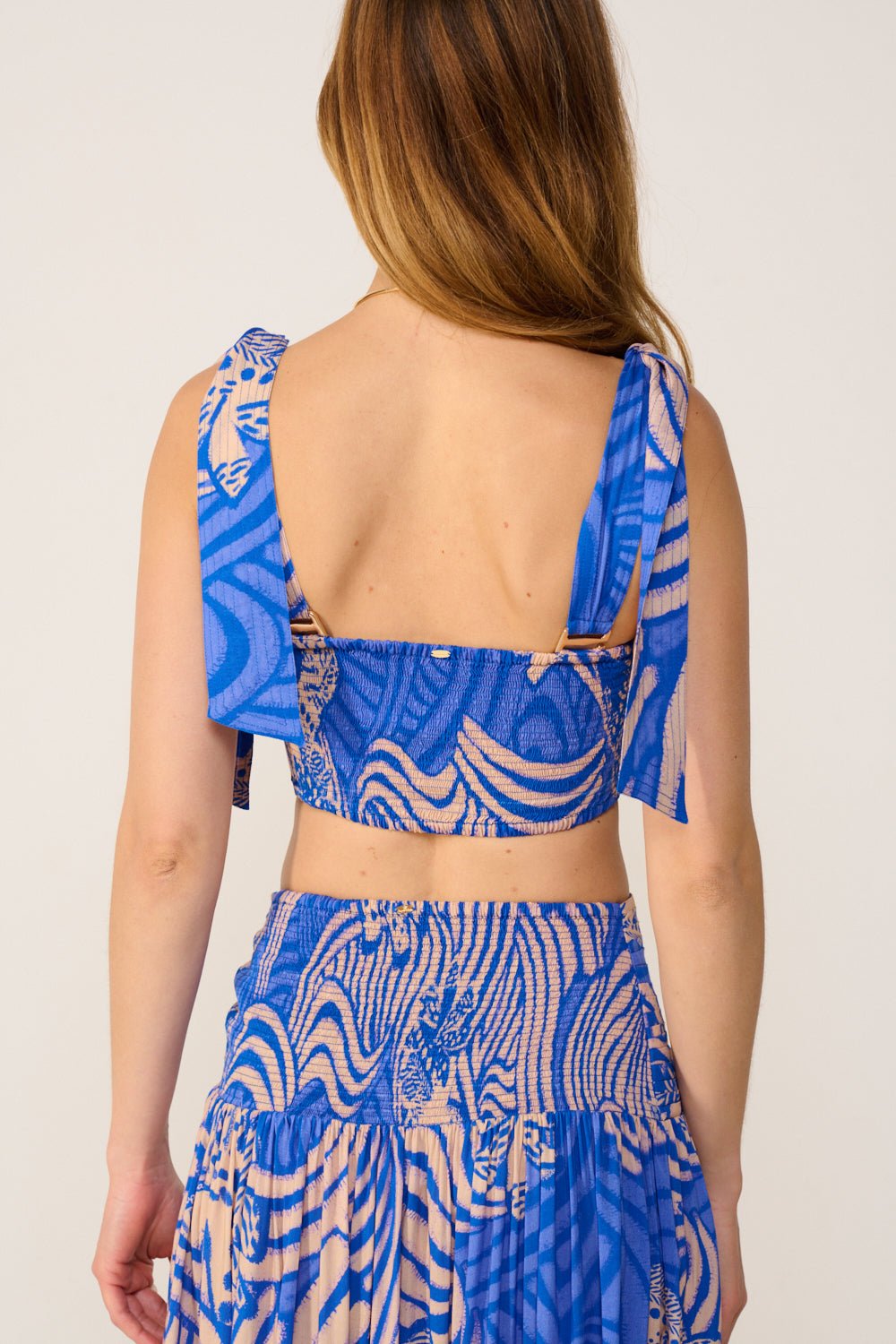 Top Carla - Blue Japonism