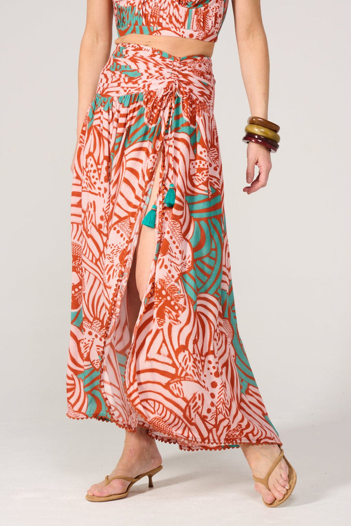 Jupe Longue Carla - Brick Japonism