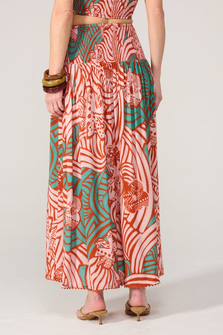 Jupe Longue Carla - Brick Japonism