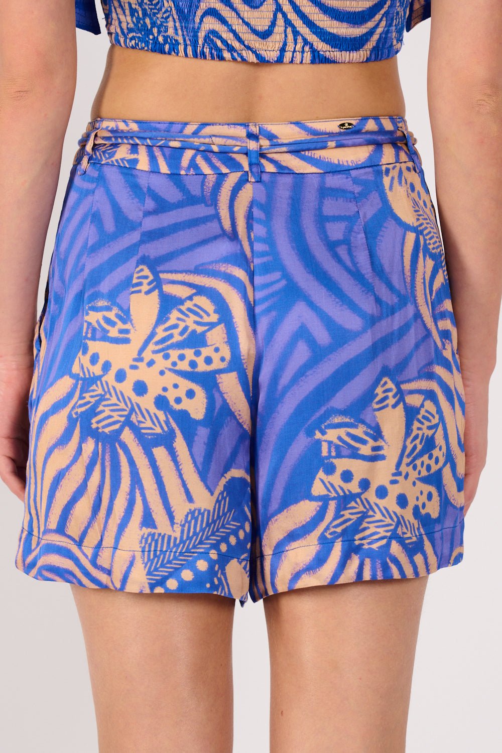 Short Chantal - Blue Japonism