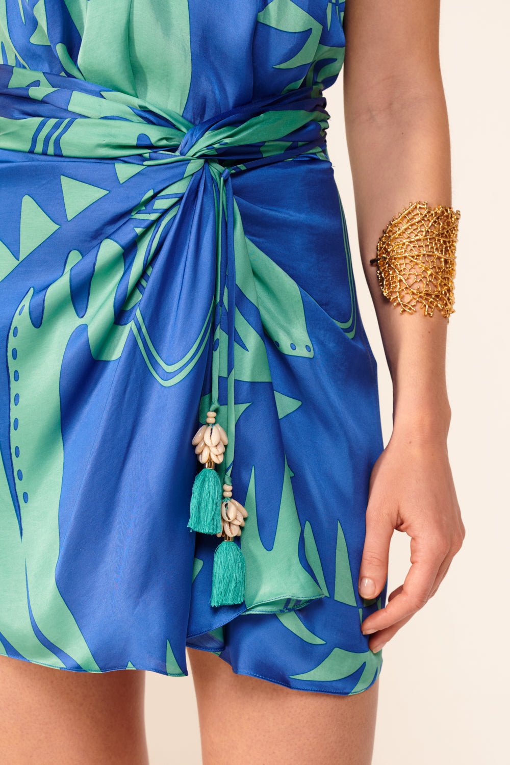 Mini Skirt Tilda - Blue Oasis