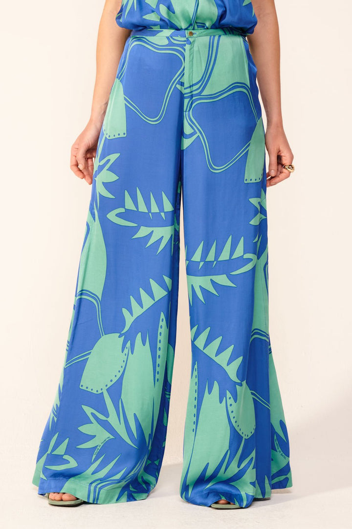 Pant Clea - Blue Oasis