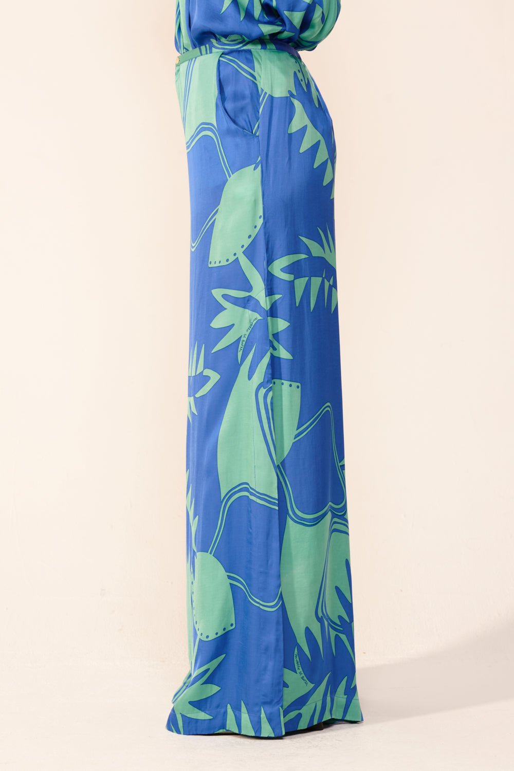 Pant Clea - Blue Oasis