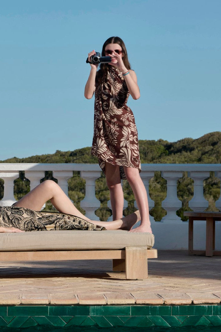 Sarong Bonnie - Brown Kerylos