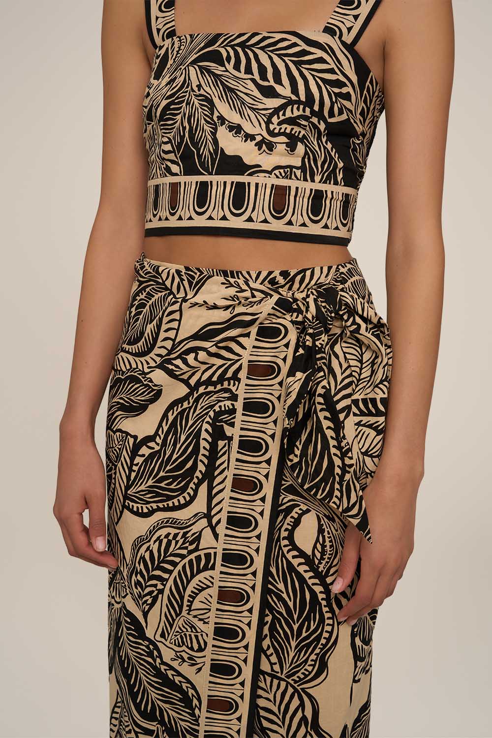 Long Skirt Dana - Black Delia