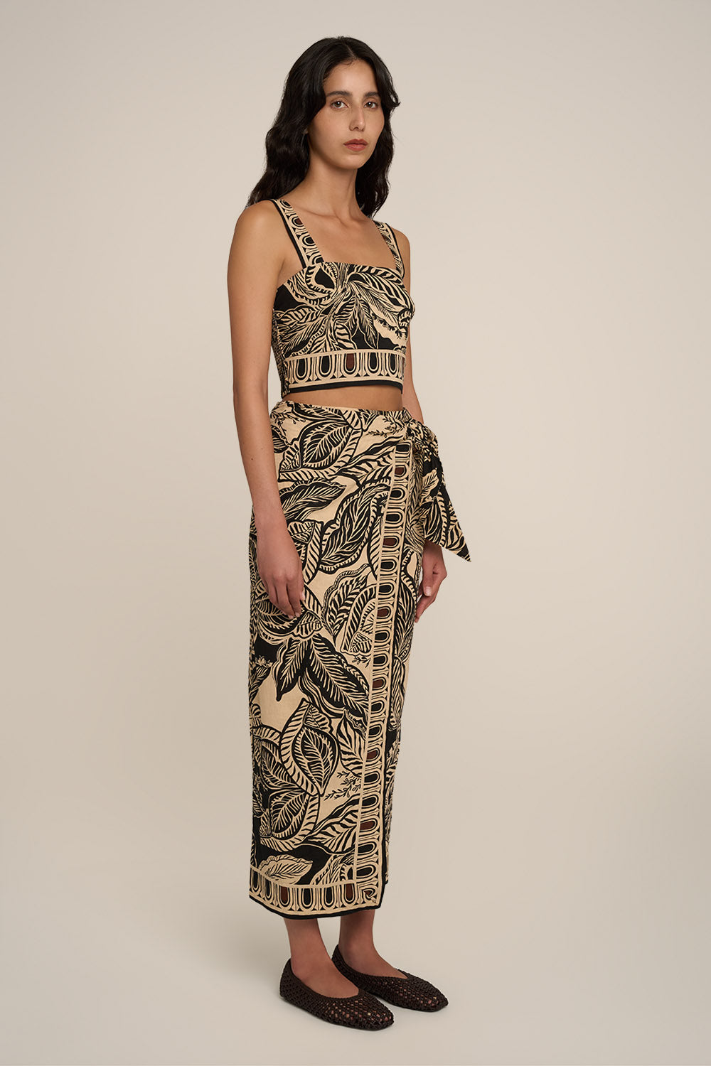 Long Skirt Dana - Black Delia