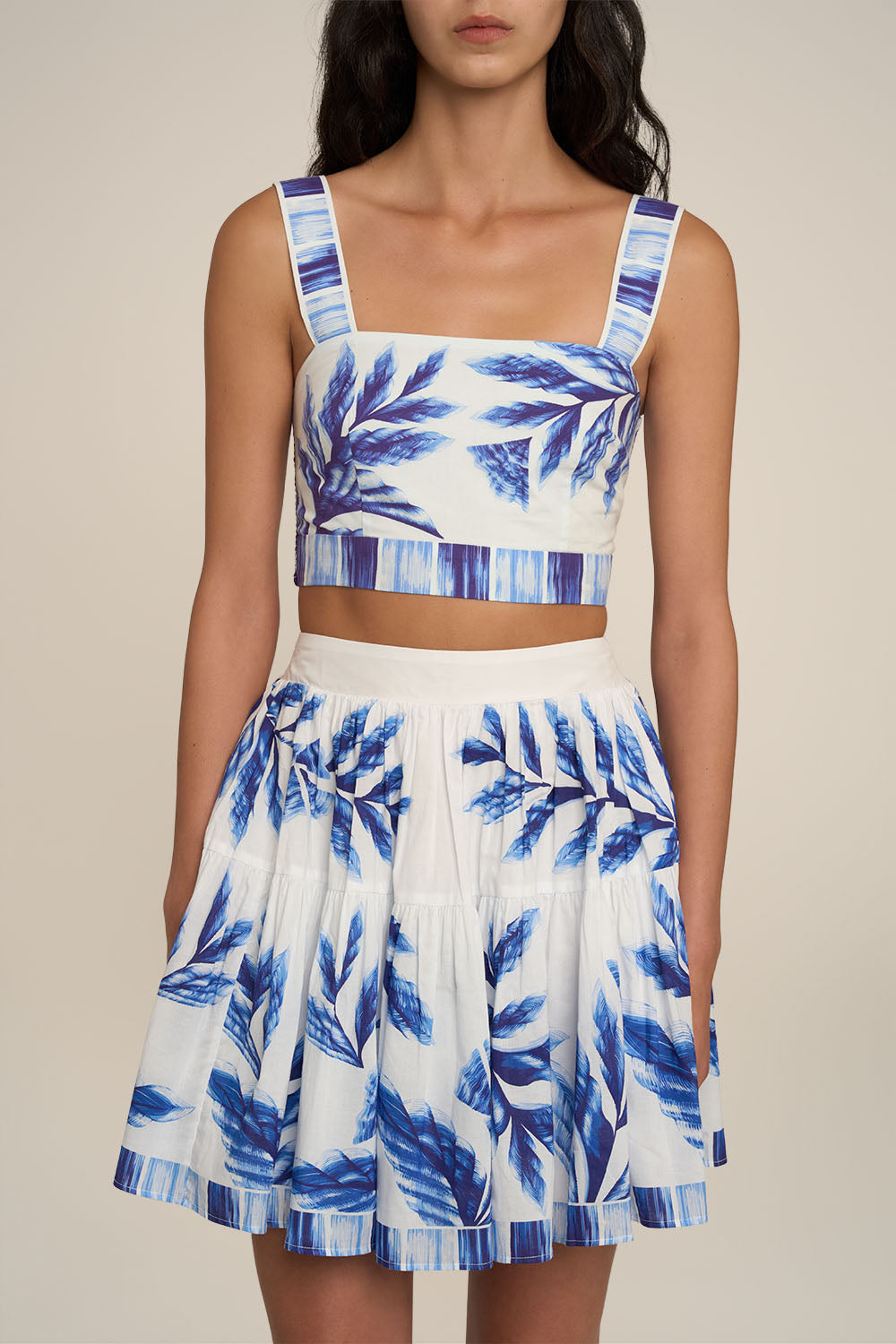 Mini Skirt Emy - Blue Sumi