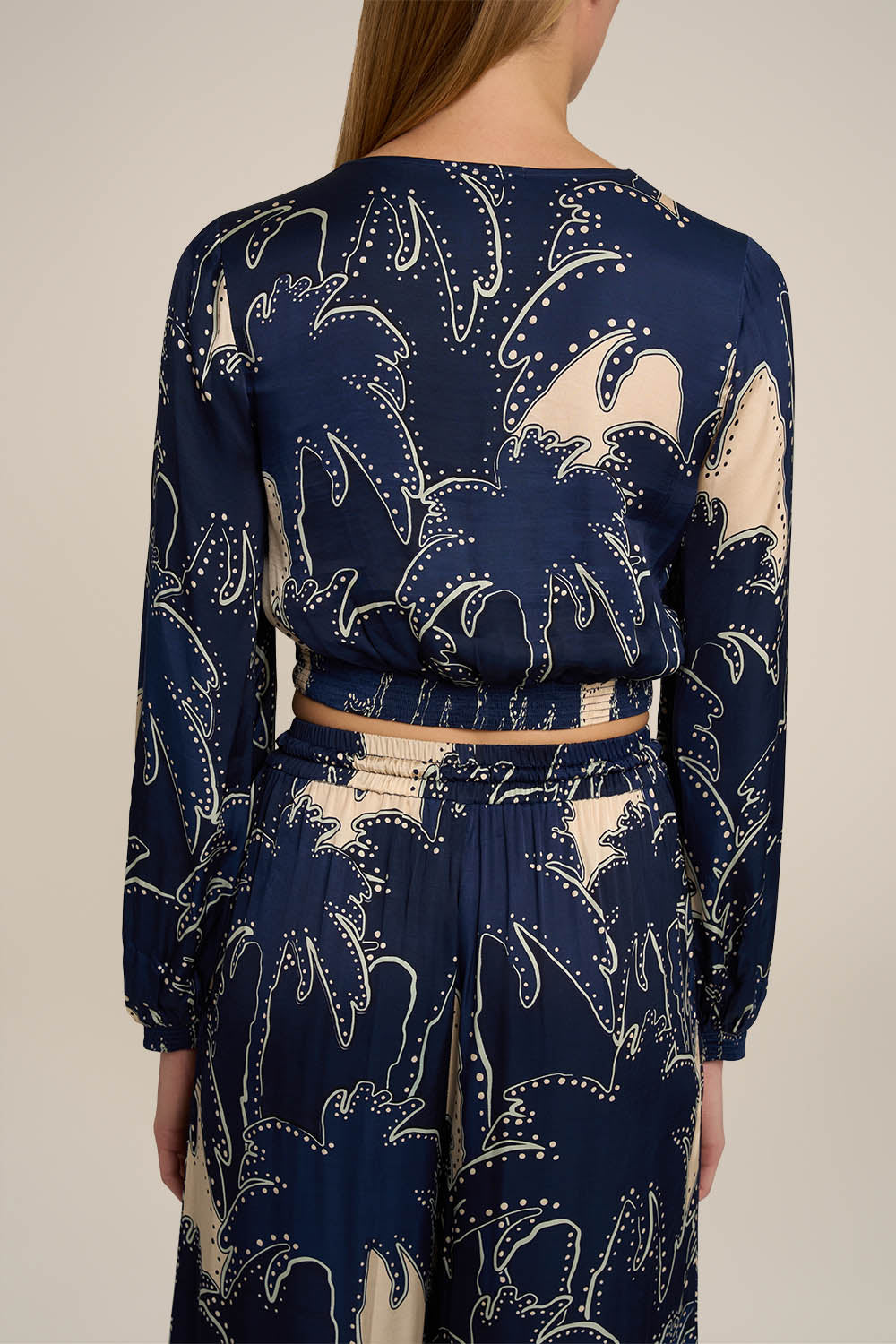 Top Lyna - Navy Palmae