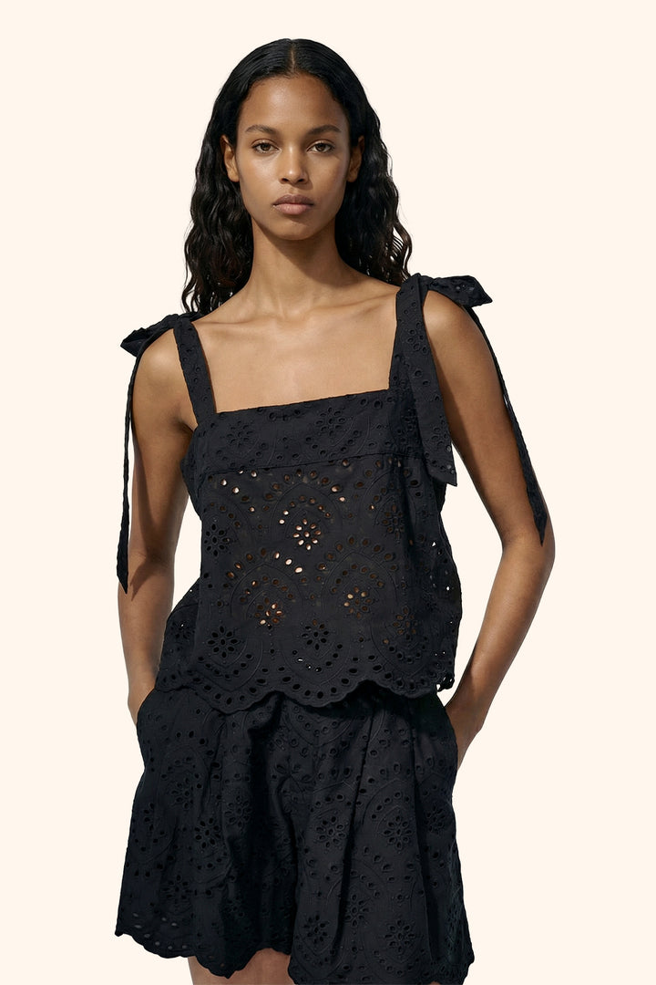 Short Chantal - Black - Poupette St Barth